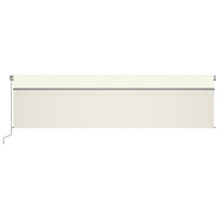 Thumbnail for Automatische Markise mit Jalousie LED & Windsensor 6x3 m Creme