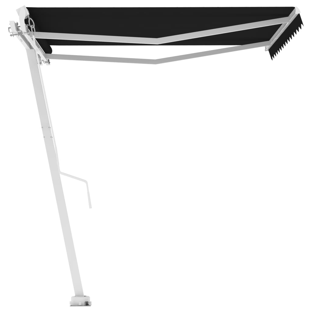Standmarkise Einziehbar Handbetrieben 350x250 cm Anthrazit