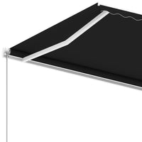 Thumbnail for Standmarkise Einziehbar Handbetrieben 350x250 cm Anthrazit