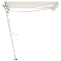 Thumbnail for Automatische Markise mit LED & Windsensor 350x250 cm Cremeweiß