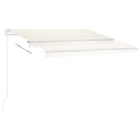 Thumbnail for Automatische Markise mit LED & Windsensor 350x250 cm Cremeweiß