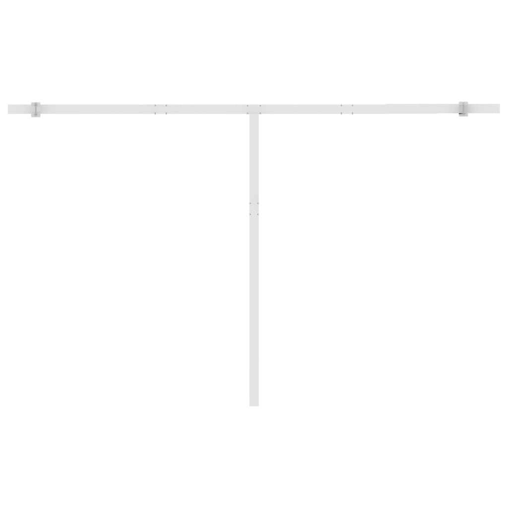 Standmarkise Einziehbar Handbetrieben 450x300 cm Anthrazit