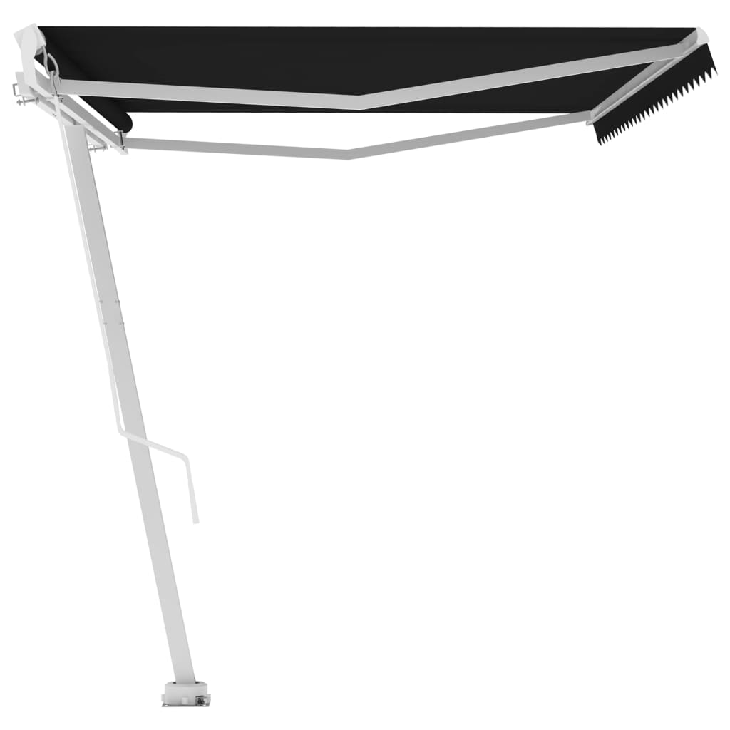 Standmarkise Einziehbar Handbetrieben 500x300 cm Anthrazit