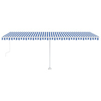 Thumbnail for Standmarkise Automatisch 600x300 cm Blau/Weiß