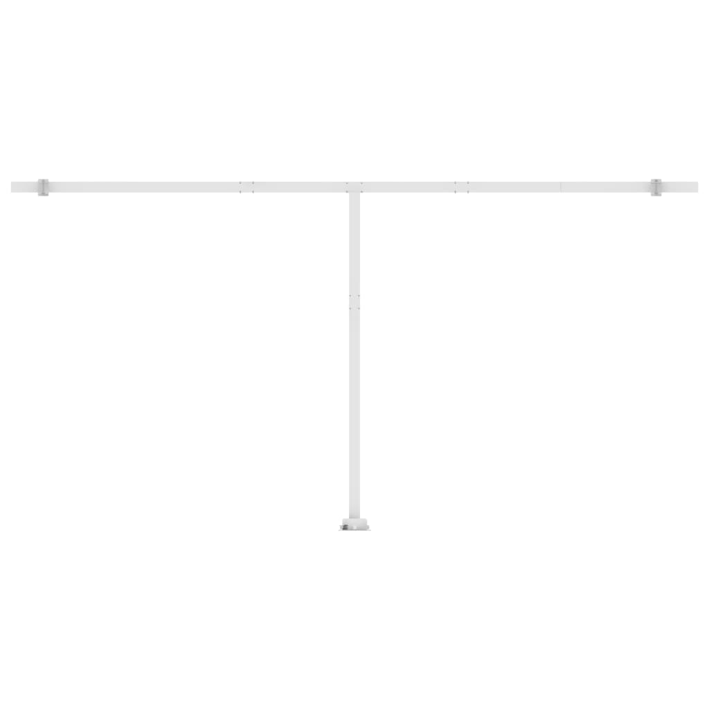 Standmarkise Automatisch 600x300 cm Cremeweiß