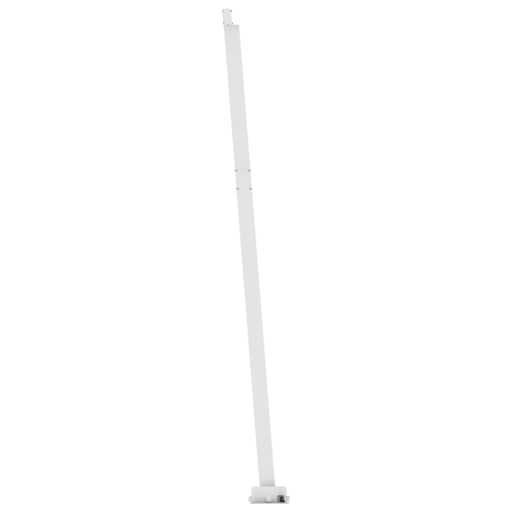 Automatische Markise mit LED Windsensor 500x350 cm Orange/Braun