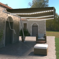 Thumbnail for Automatische Markise mit LED & Windsensor 600x350 cm Anthrazit