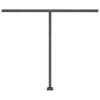 Thumbnail for Gelenkarmmarkise Einziehbar mit LED 300x250 cm Gelb und Weiß