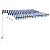 Thumbnail for Standmarkise Automatisch 300x250 cm Blau/Weiß