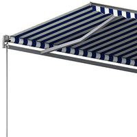 Thumbnail for Standmarkise Automatisch 300x250 cm Blau/Weiß
