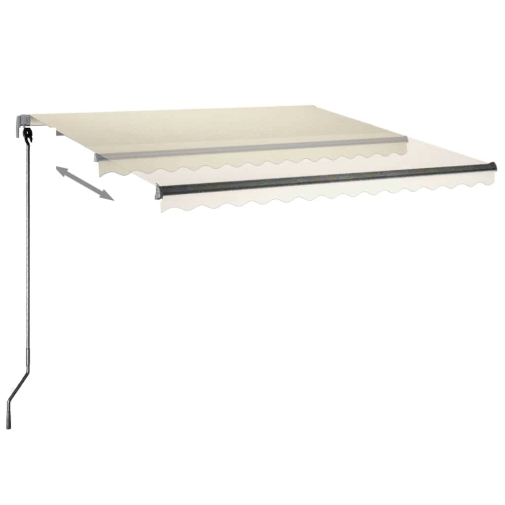 Standmarkise Automatisch 300x250 cm Cremeweiß