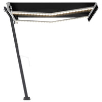 Thumbnail for Automatische Markise mit LED & Windsensor 300x250 cm Anthrazit