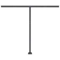 Thumbnail for Automatische Markise mit LED Windsensor 300x250 cm Orange/Braun