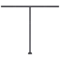 Thumbnail for Gelenkarmmarkise Einziehbar mit LED 350x250 cm Anthrazit