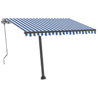 Thumbnail for Standmarkise Automatisch 350x250 cm Blau/Weiß