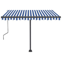 Thumbnail for Standmarkise Automatisch 350x250 cm Blau/Weiß