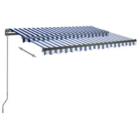 Thumbnail for Standmarkise Automatisch 350x250 cm Blau/Weiß