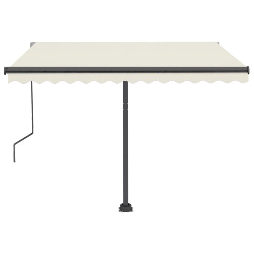 Standmarkise Automatisch 350x250 cm Cremeweiß