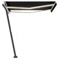 Thumbnail for Automatische Markise mit LED & Windsensor 350x250 cm Anthrazit