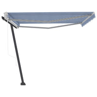 Thumbnail for Standmarkise Automatisch 400x300 cm Blau/Weiß