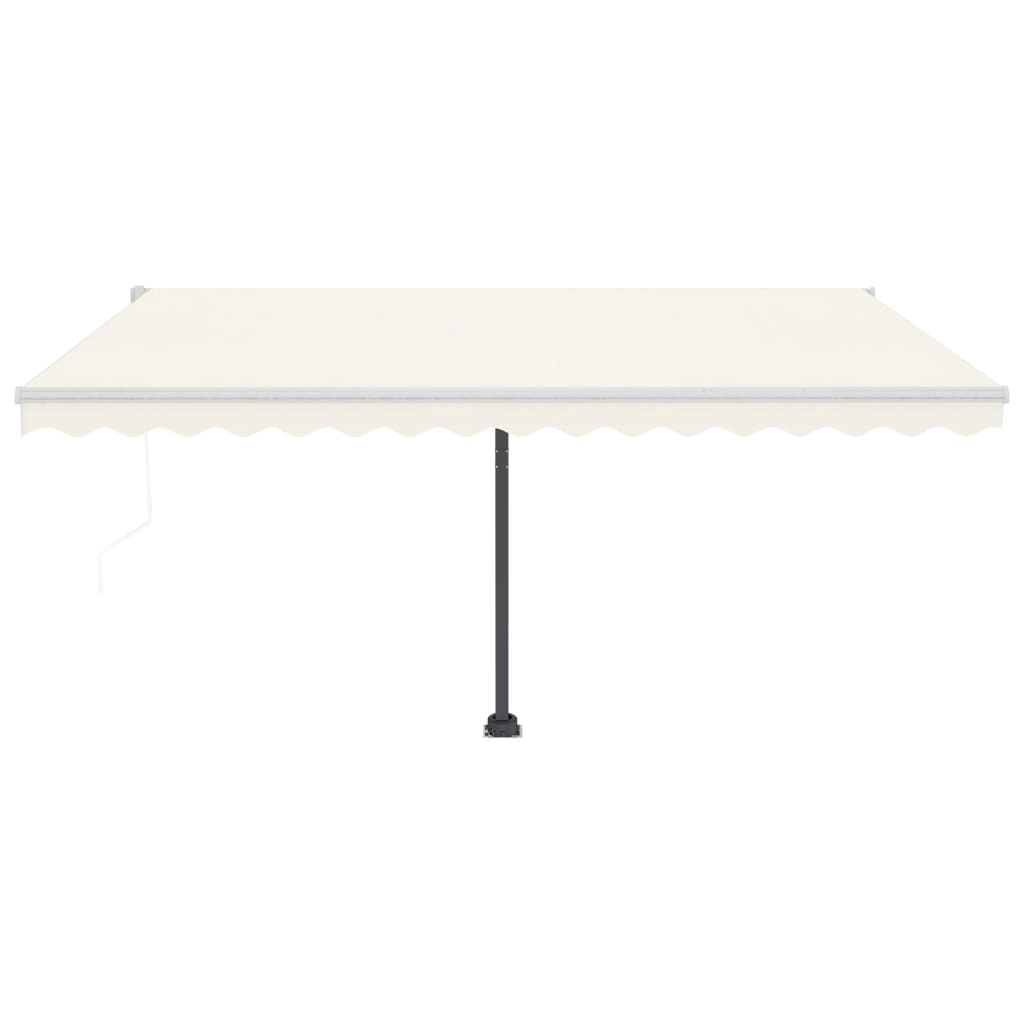 Standmarkise Automatisch 400x300 cm Creme
