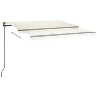 Thumbnail for Automatische Markise mit LED & Windsensor 450x300 cm Creme