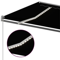 Thumbnail for Automatische Markise mit LED & Windsensor 500x300 cm Anthrazit