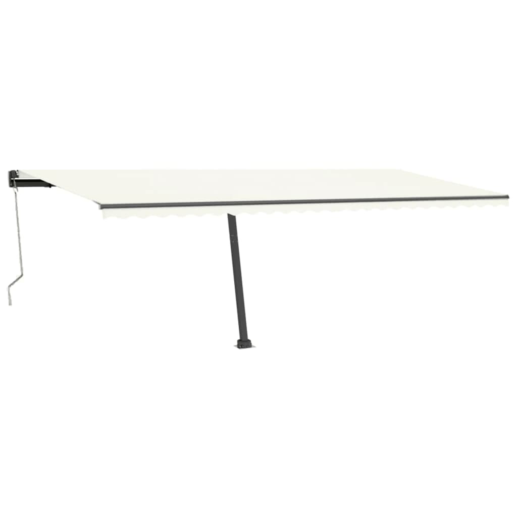 Standmarkise Automatisch 600x300 cm Creme