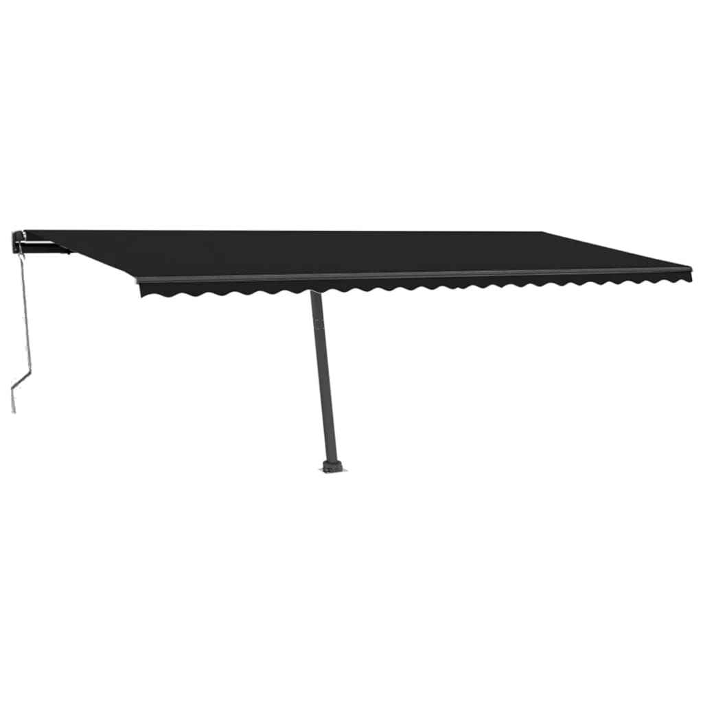 Automatische Markise mit LED & Windsensor 600x300 cm Anthrazit