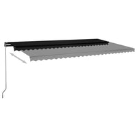 Thumbnail for Automatische Markise mit LED & Windsensor 600x300 cm Anthrazit