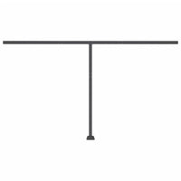 Thumbnail for Gelenkarmmarkise Einziehbar mit LED 400x350 cm Gelb und Weiß