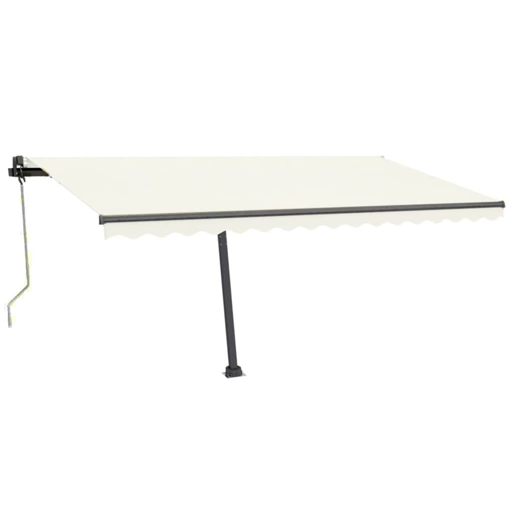 Standmarkise Automatisch 450x350 cm Creme