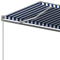 Thumbnail for Standmarkise Automatisch 500x350 cm Blau/Weiß