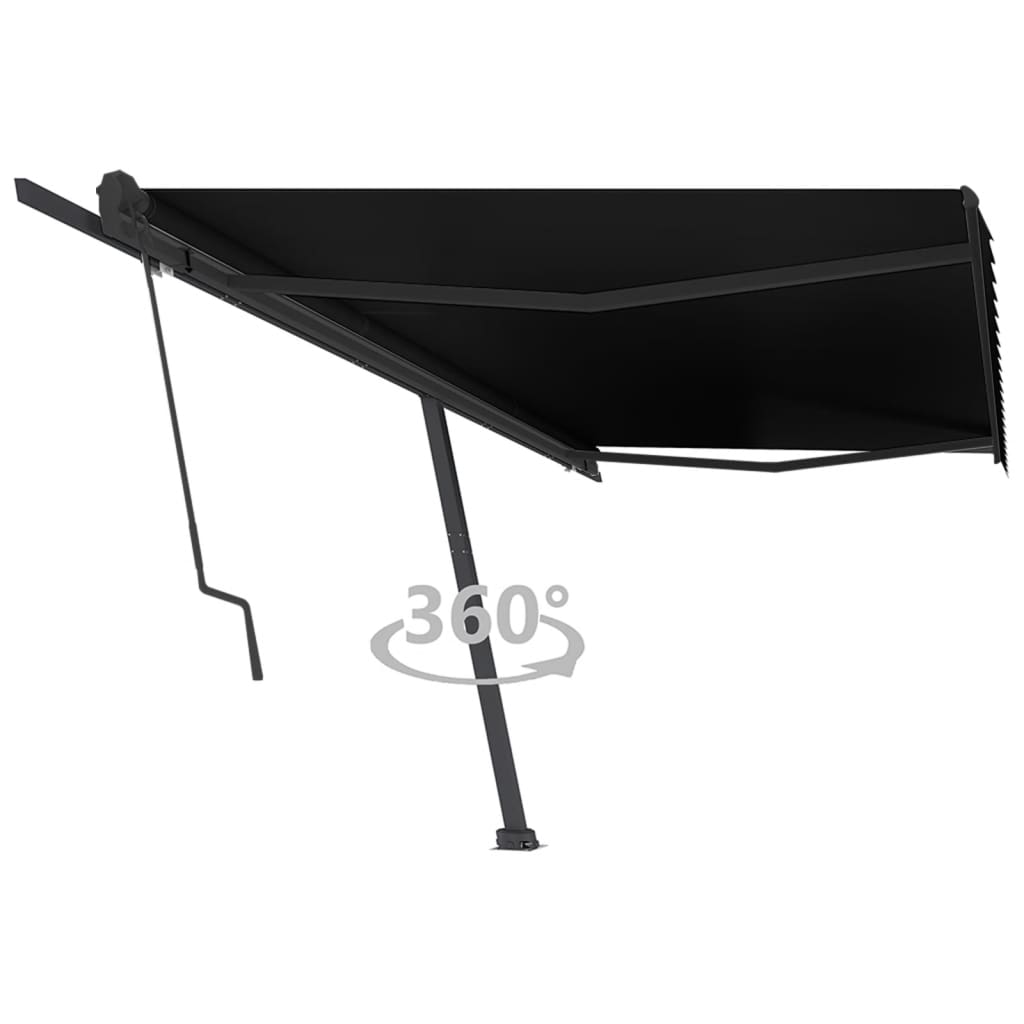 Standmarkise Automatisch 500x350 cm Anthrazit