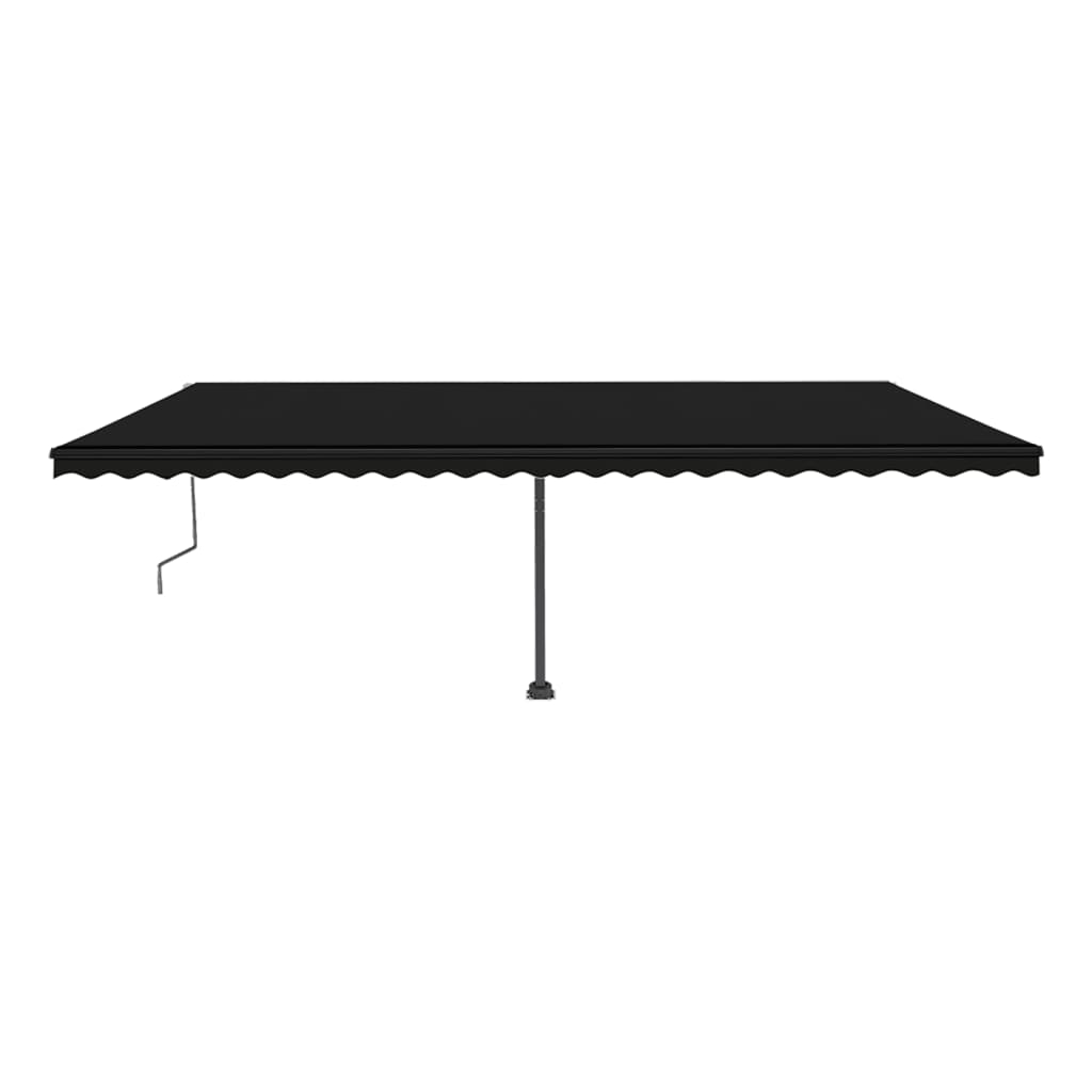 Standmarkise Automatisch 600x350 cm Anthrazit
