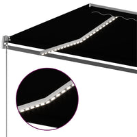 Thumbnail for Automatische Markise mit LED & Windsensor 600x350 cm Anthrazit