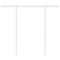 Thumbnail for Automatische Markise mit LED & Windsensor 3,5x2,5 m Blau Weiß