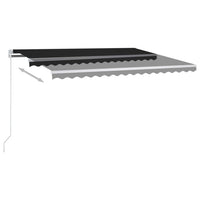Thumbnail for Automatische Markise mit LED & Windsensor 4,5x3,5 m Anthrazit