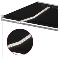 Thumbnail for Automatische Markise mit LED & Windsensor 4,5x3,5 m Anthrazit
