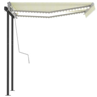 Thumbnail for Gelenkarmmarkise mit LED 3x2,5 m Creme