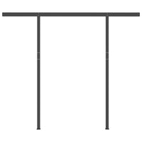 Thumbnail for Gelenkarmmarkise Einziehbar mit LED 3,5x2,5 m Orange und Braun