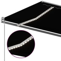 Thumbnail for Automatische Markise mit LED & Windsensor 5x3 m Anthrazit