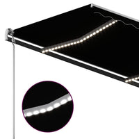 Thumbnail for Automatische Markise mit LED & Windsensor 4x3,5 m Anthrazit