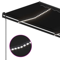 Thumbnail for Automatische Markise mit LED & Windsensor 4,5x3,5 m Anthrazit