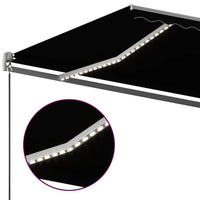 Thumbnail for Automatische Markise mit LED & Windsensor 6x3,5 m Anthrazit