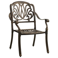 Thumbnail for 3-tlg. Bistro-Set Aluminiumguss Bronzen