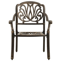 Thumbnail for 3-tlg. Bistro-Set Aluminiumguss Bronzen