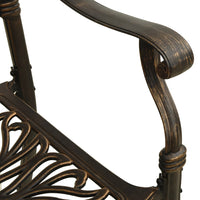 Thumbnail for 3-tlg. Bistro-Set Aluminiumguss Bronzen