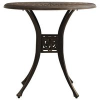 Thumbnail for 3-tlg. Bistro-Set Aluminiumguss Bronzen