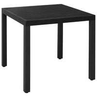Thumbnail for 5-tlg. Garten-Essgruppe Aluminium Schwarz